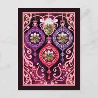 Ornamental Christmas - Photo Christmas card Feiertagspostkarte