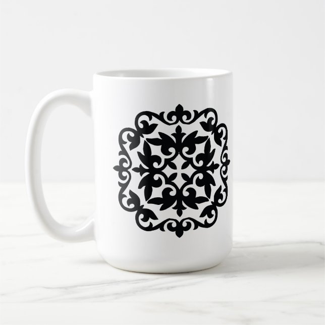 Ornamental Floral Design Kaffeetasse (Links)
