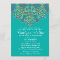 Ornamental Hindu Inspiriert Mandala Brautparty