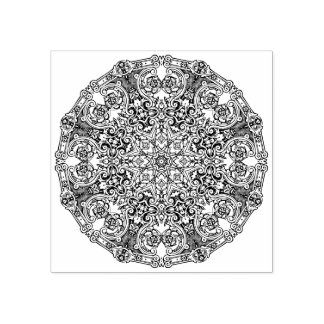 Ornamental Mandala Gummistempel
