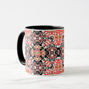 Ornamentaler Stil geometrischer marokkanischer Kal Tasse