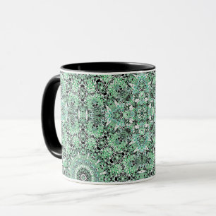 Ornamentaler Stil geometrischer marokkanischer Kal Tasse