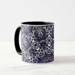 Ornamentaler Stil geometrischer marokkanischer Kal Tasse