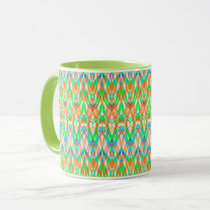 Ornamentaler Stil geometrischer marokkanischer Kal Tasse