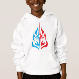 Ornamentales Blumendesign Hoodie