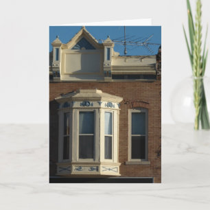 Ornamentales Fenster Karte
