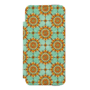 Ornamentales Muster Incipio Watson™ iPhone 5 Geldbörsen Hülle