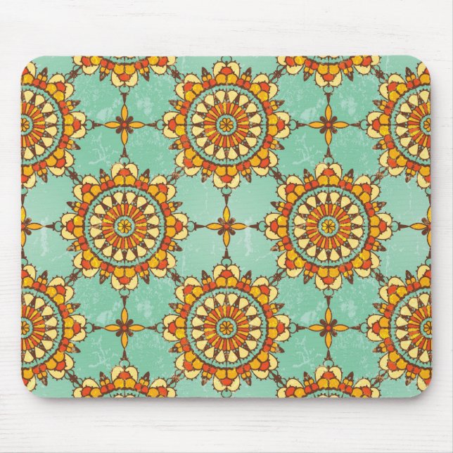 Ornamentales Muster Mousepad (Vorne)