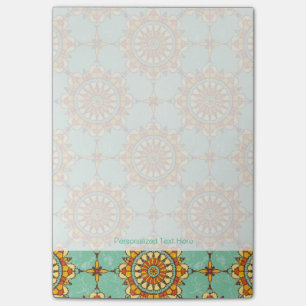 Ornamentales Muster Post-it Klebezettel