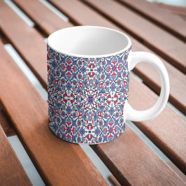 Ornamentales türkisches Fliesenmuster  Kaffeetasse
