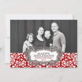 Ornamentalreise Feiertagskarte