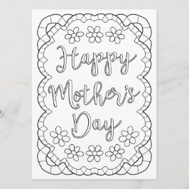 OrnaMENTALs Frohes Muttertagfarbe Ihre eigene Karte