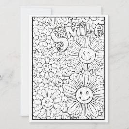 OrnaMENTALs Lächeln glückliche Blume Farbe Ihre ei