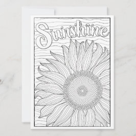 OrnaMENTALs Sonnenblumen Farbe Ihre eigene