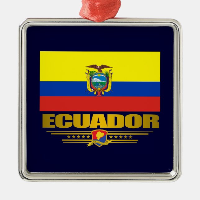 Ornamente der Art "Ecuador Pride" (Vorne)