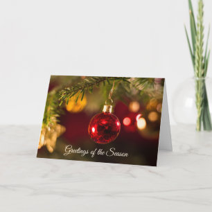 Ornamente Frohe Festtage Weihnachtskarte Urlaub Feiertagskarte