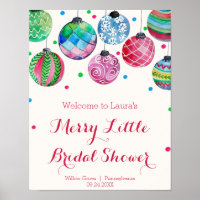 Ornamente Merry Little Brautparty Willkommen
