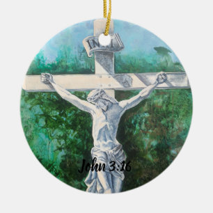 Ornamente MODERN John 3:16 FAITH CHURCH PASTOR