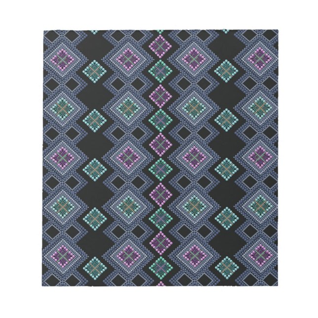 Ornamente, Perlen Notizblock (Vorderseite)