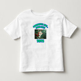 Ornamente sind purr-fekte Spielzeuge Kinder Katze Kleinkind T-shirt
