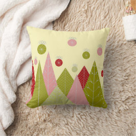 Ornamente und Bäume Weihnachten Kissen