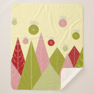 Ornamente und Bäume Weihnachten Sherpadecke