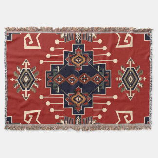 Ornamentives Rug Design: Vintag Geometrisch. Decke
