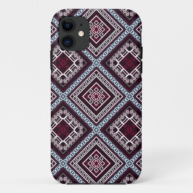 Ornamentmuster Case-Mate iPhone Hülle (Rückseite)
