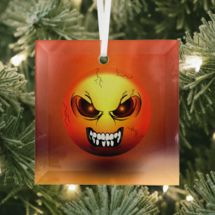 Ornement En Verre Angermoji Ornament Aus Glas