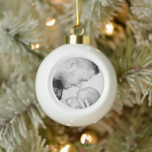 Ornement Rond En Céramique à personnaliser Keramik Kugel-Ornament