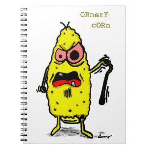 Ornery Corn Notebook Notizblock