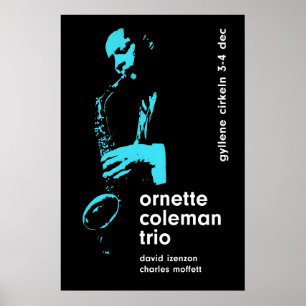 Ornette Coleman Jazzplakat - Im Golden Circle Poster