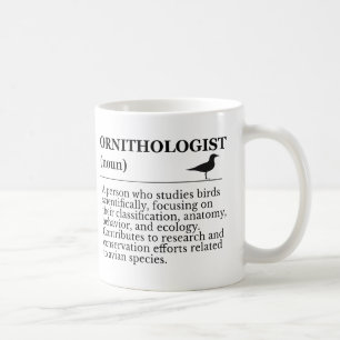 Ornithologe Definition - Vogelkunde (Birdwatchin Kaffeetasse