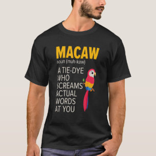 Ornithologe Ornithologie Parrots von Macaw Bird T-Shirt