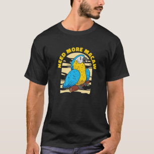 Ornithologe Ornithologie Parrots von Macaw Bird T-Shirt