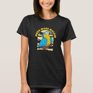 Ornithologe Ornithologie Parrots von Macaw Bird T-Shirt