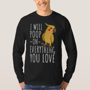 Ornithologe Vogelbeobachtung 6 T-Shirt