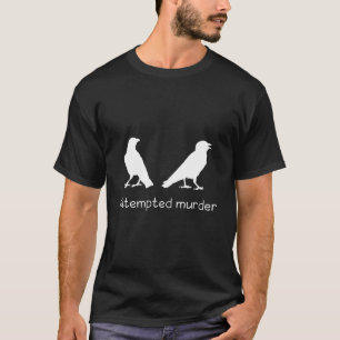Ornithologie Vogel Krähe Versuch T-Shirt
