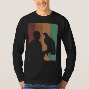 Ornithologie Vogelbeobachter Falkner Falknerei Jag T-Shirt