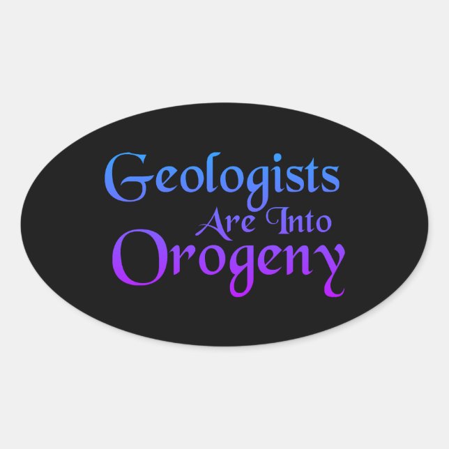 Orogeny Sticker (Vorderseite)
