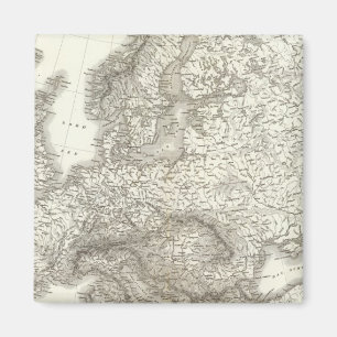 Orograph Europa - Physikalische Karte Europas Magnet