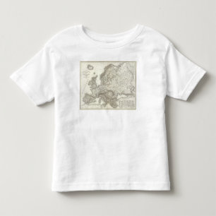 OrographEuropa - körperliche Karte von Europa Kleinkind T-shirt