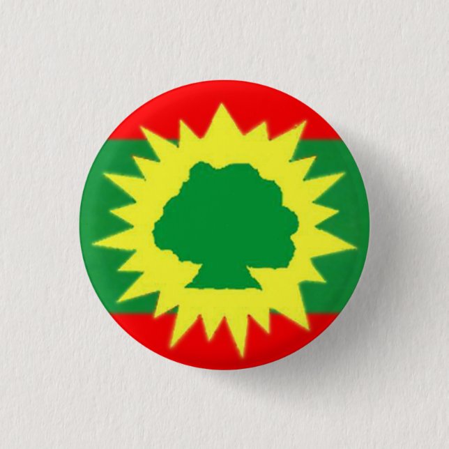 Oromia flag on button (Vorderseite)