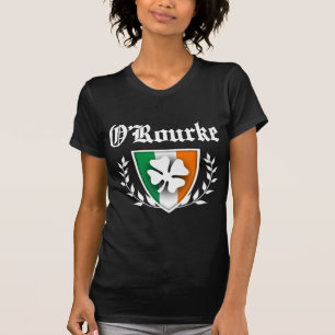 O'Rourke-Kleeblatt-Wappen T-Shirt