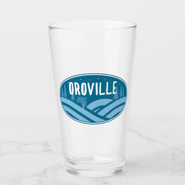 Oroville California Außenbereich Glas (Vorderseite)