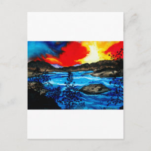 Oroville Colors Postkarte