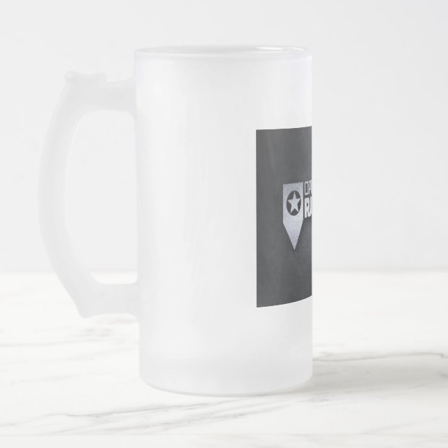 ORP-Tasse für Mattiertes Bier Mattglas Bierglas (Links)