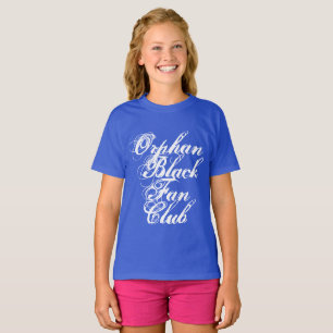 Orphan Black Fan Club in rustikaler Schrift T-Shirt