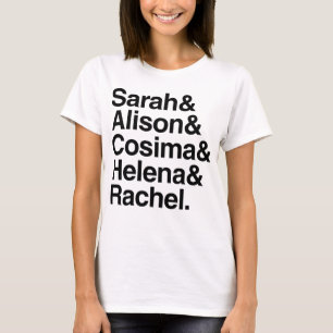 Orphan Black Helvetica Design T-Shirt