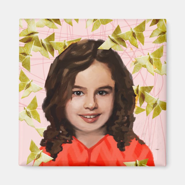 Orphan Black Kira - Girly Origami Magnet (Vorne)